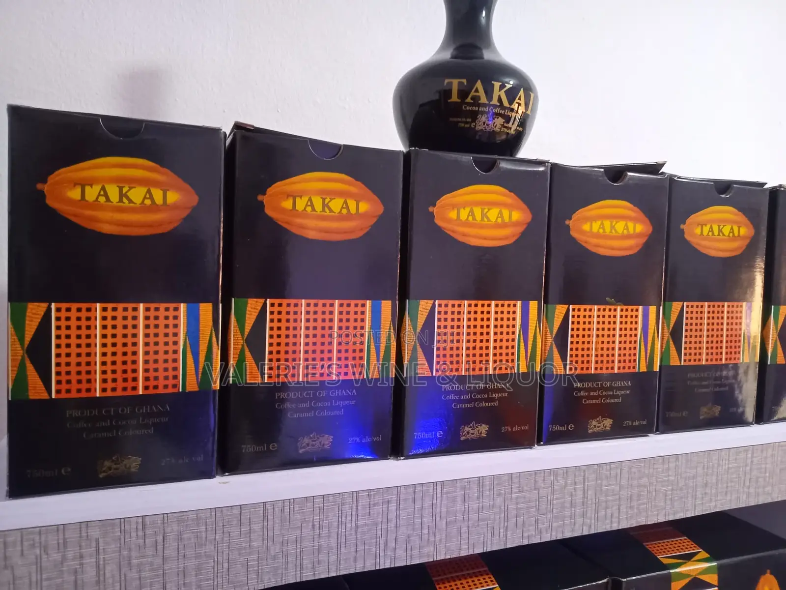Takai Cocoa Coffee Liqueur- 27% Alc