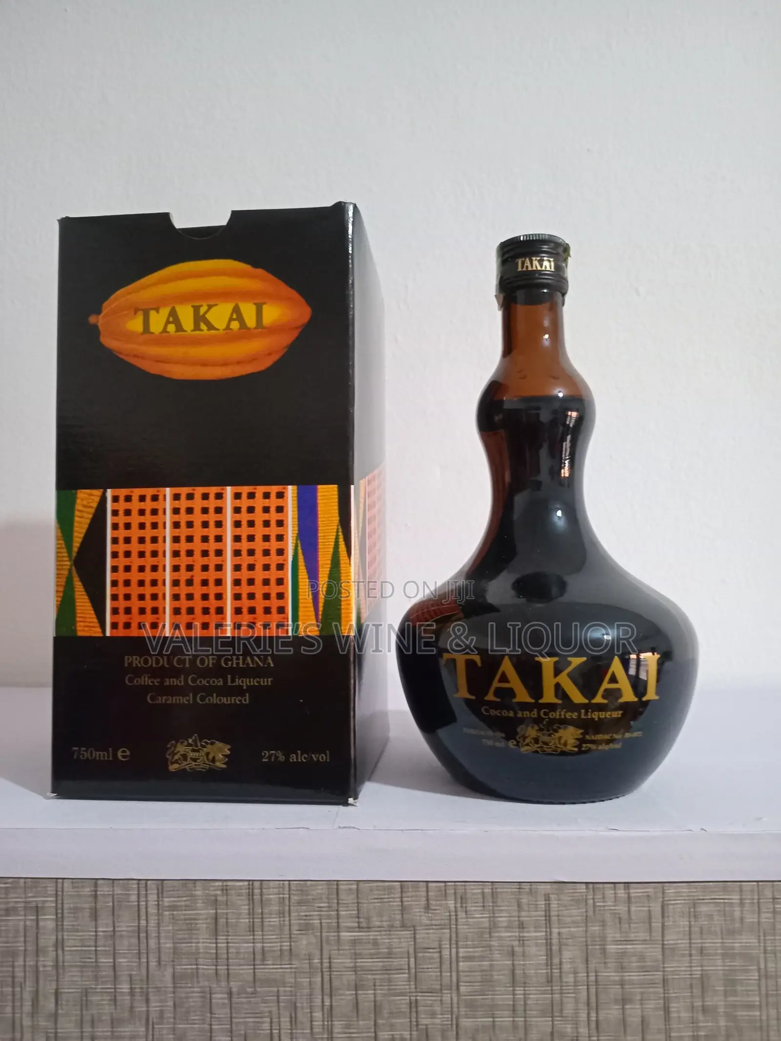 Takai Cocoa Coffee Liqueur- 27% Alc