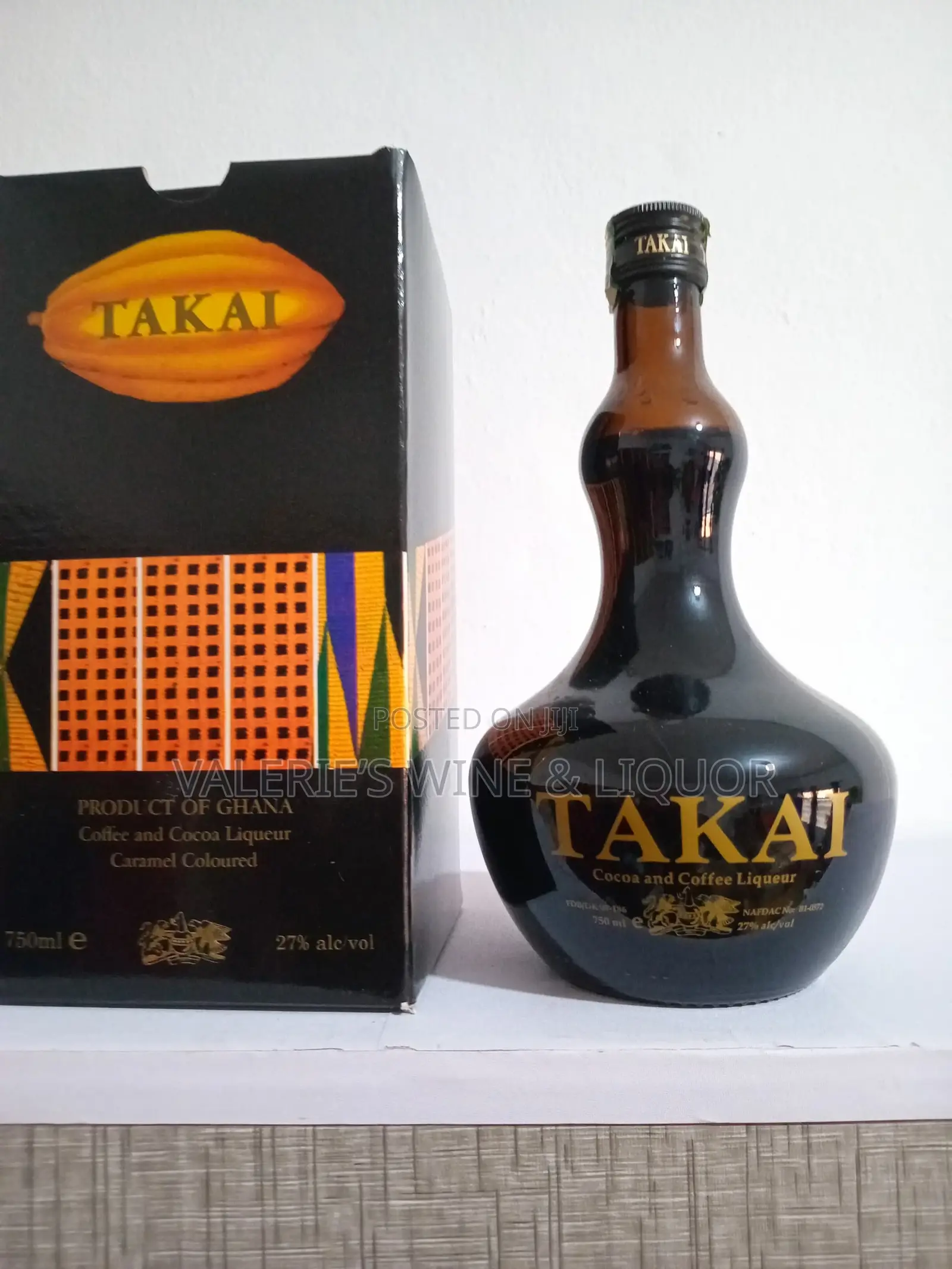 Takai Cocoa Coffee Liqueur- 27% Alc