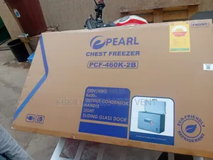 Pearl 350liter Double Door Chest Freezer+ Glass Cover