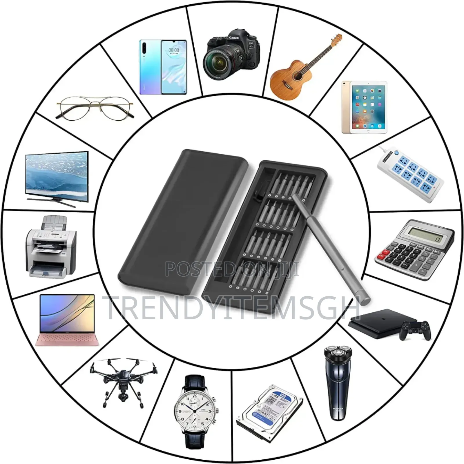 25 in 1 Multifunctional Screwdriver Repair Tool Set