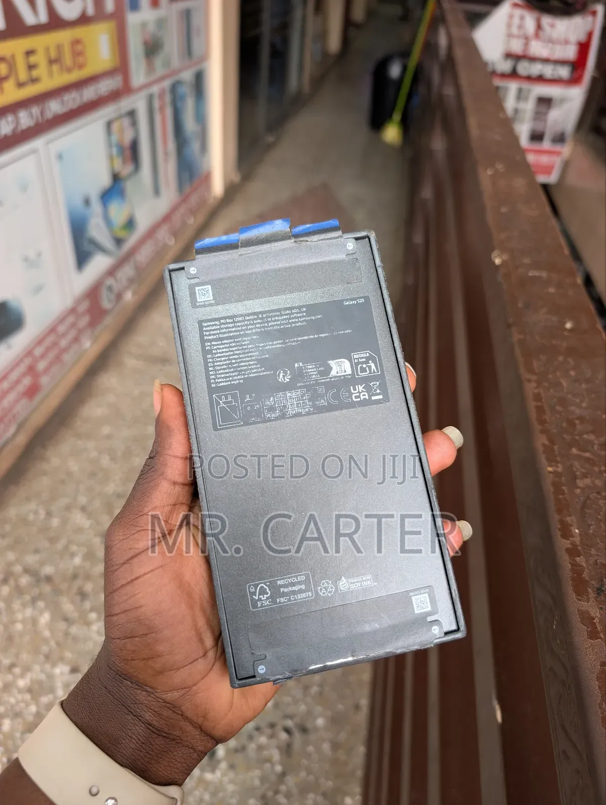 New Samsung Galaxy S25 256 GB Blue