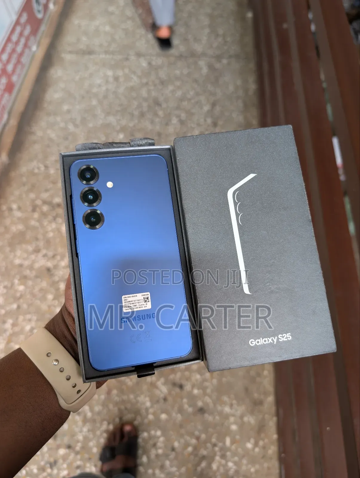 New Samsung Galaxy S25 256 GB Blue