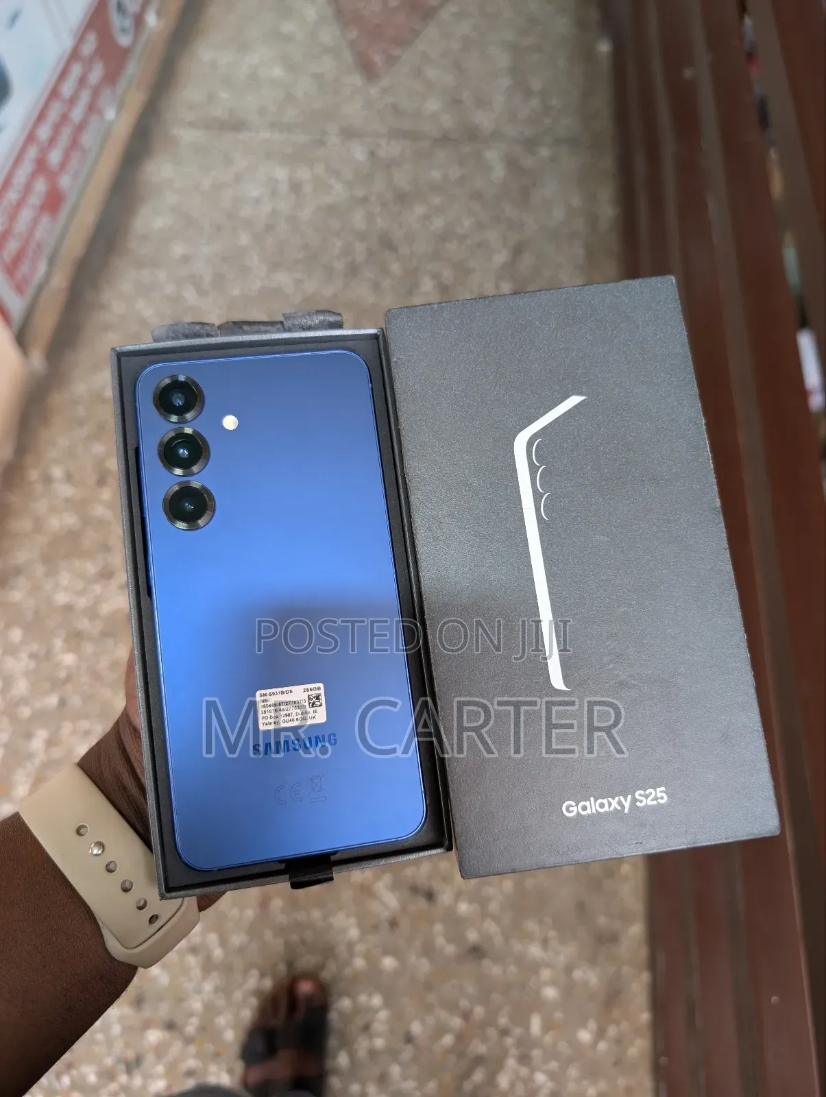 New Samsung Galaxy S25 256 GB Blue