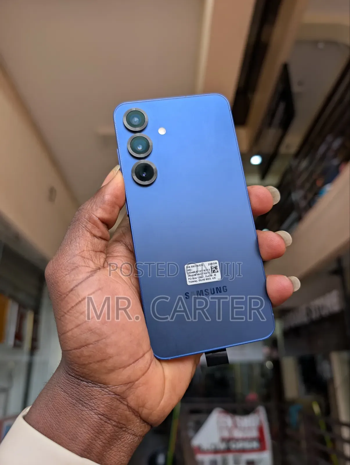 New Samsung Galaxy S25 256 GB Blue