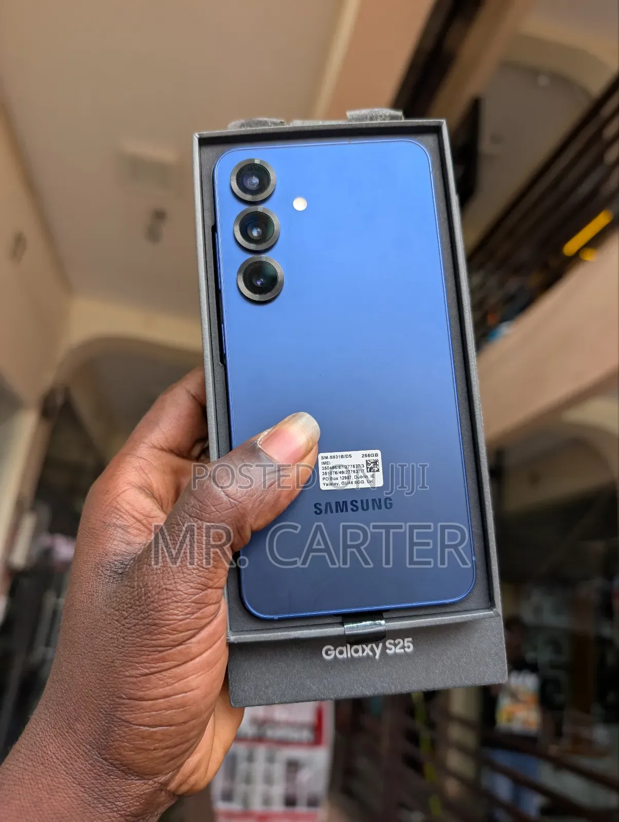 New Samsung Galaxy S25 256 GB Blue
