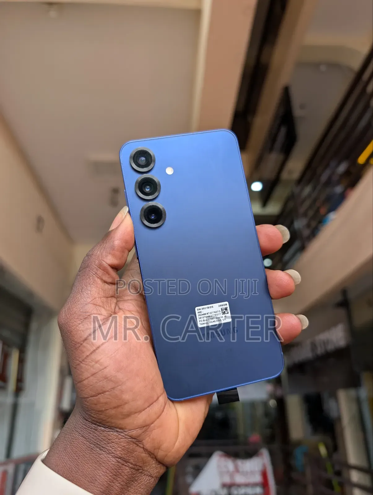 New Samsung Galaxy S25 256 GB Blue