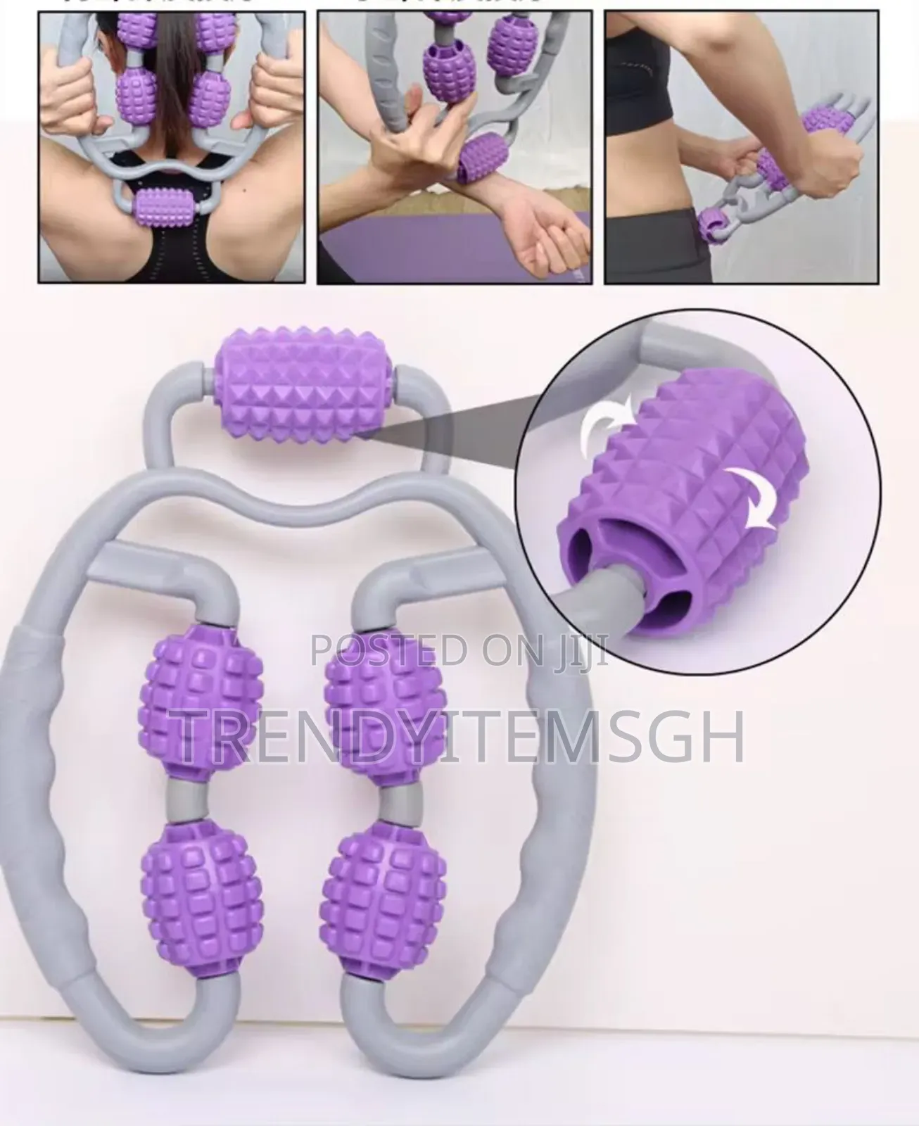 Multifunctional Leg Arm Neck Massage Stick Roller