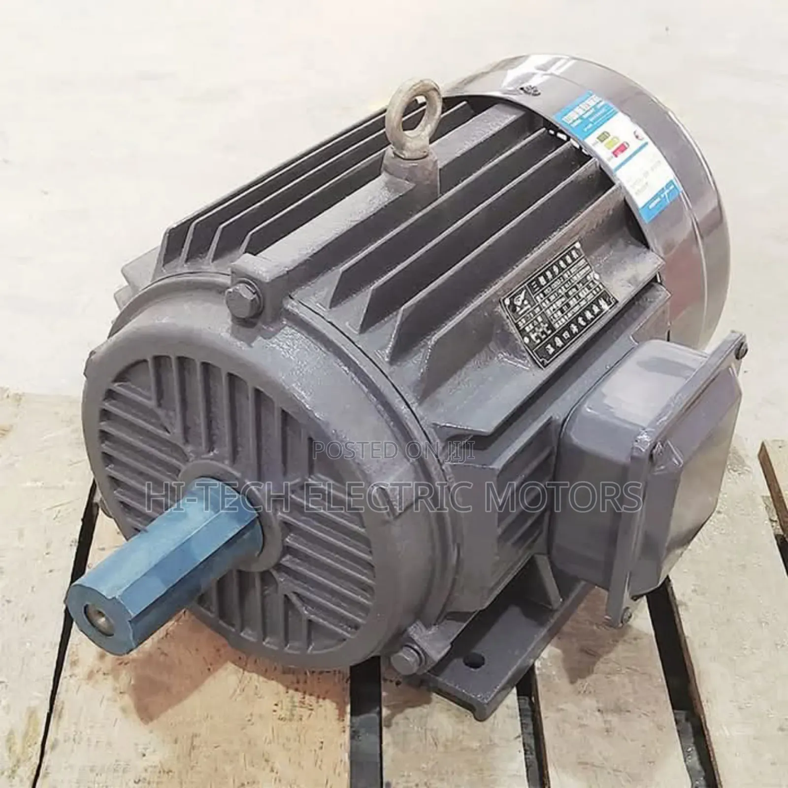10hp (7.5kw) Three Phase Electric Motor – 380v – 1450rpm – 100% Copper