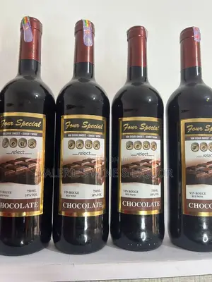 Four Special Sweet Red Chocolate Wine - 10% Alc (Spain)