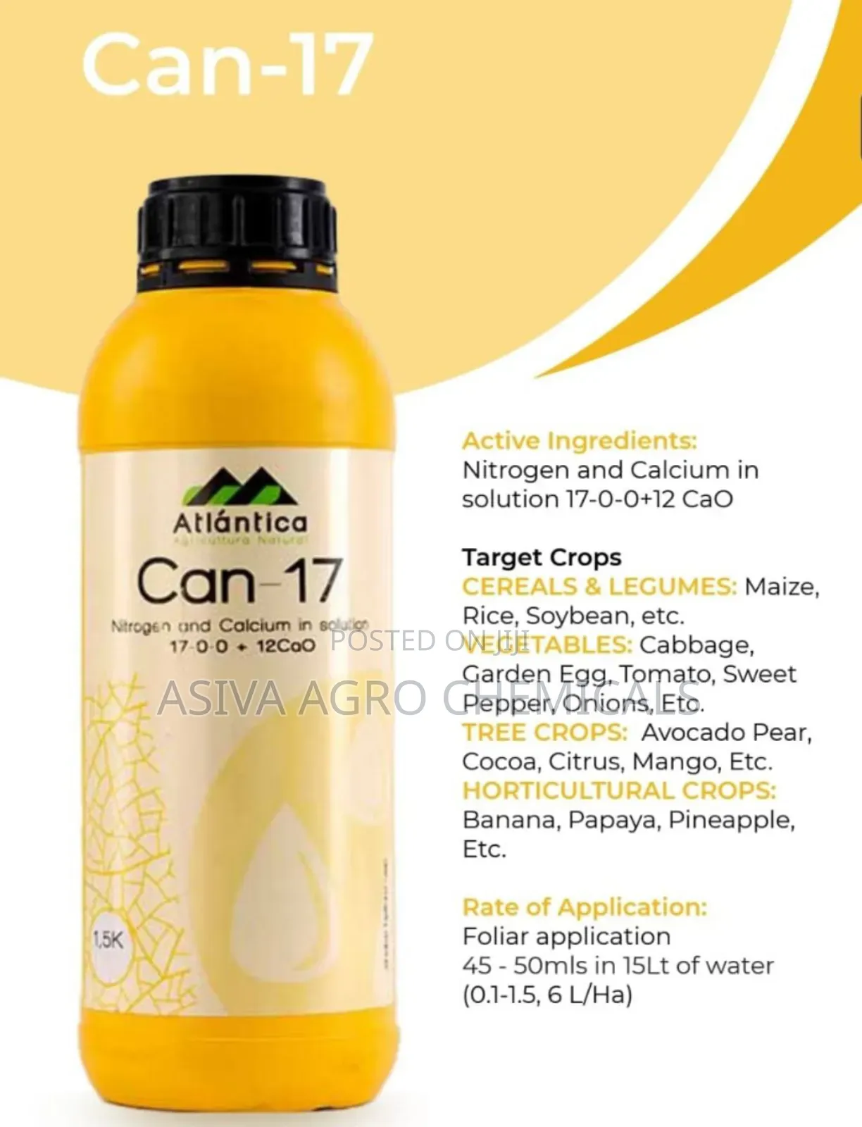 Can-17 Calcium Fertilizer