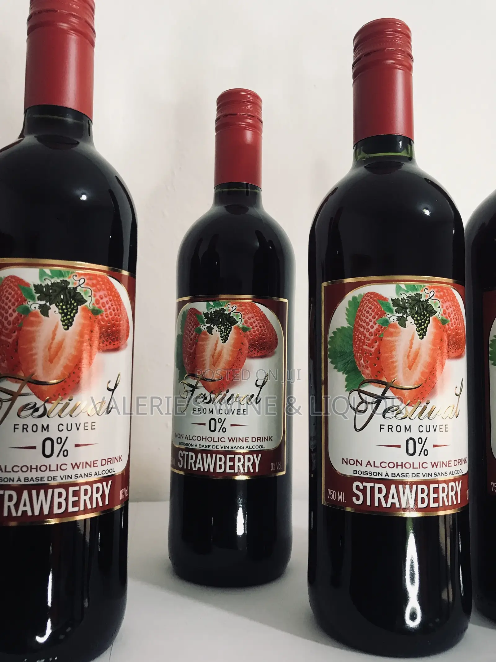 Festival Strawberry Non Alcoholic Wine (Spain)