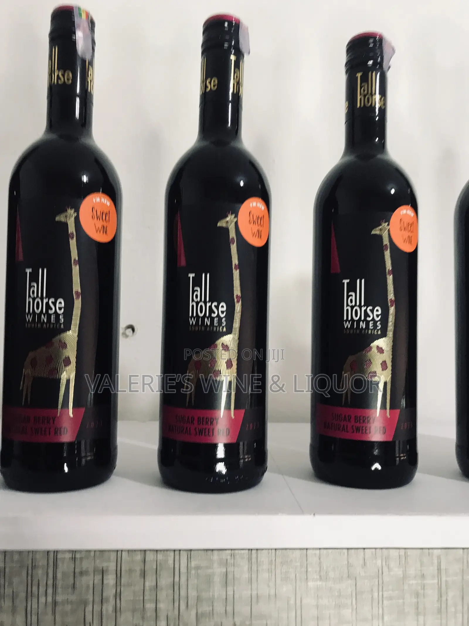 Tall Horse Sugar Berry Natural Sweet Red Wine (South Africa)