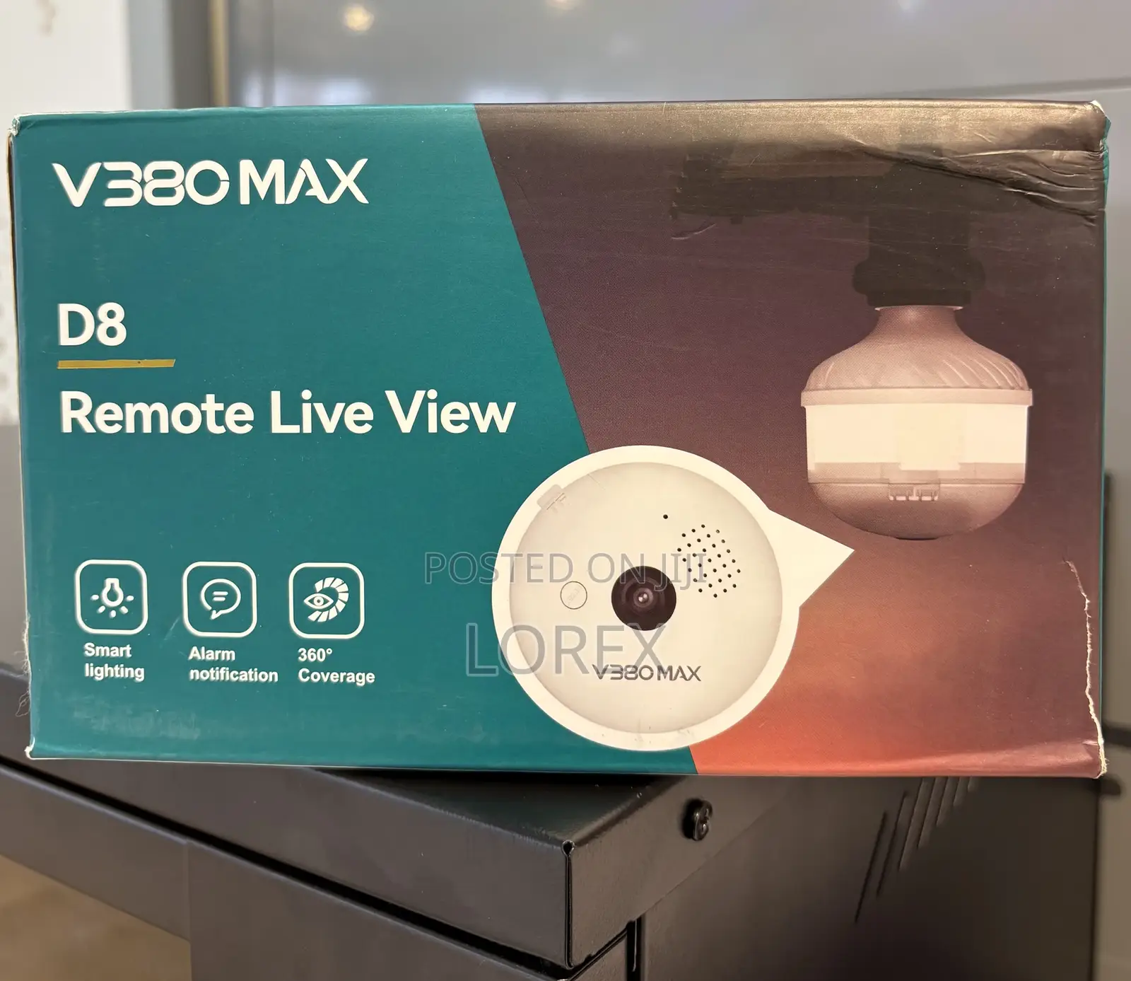 Wifi Bulb Fisheye Camera 2-Way Audio