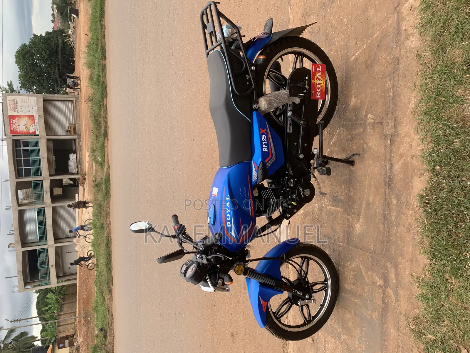 New Royal RY125 2025 Blue
