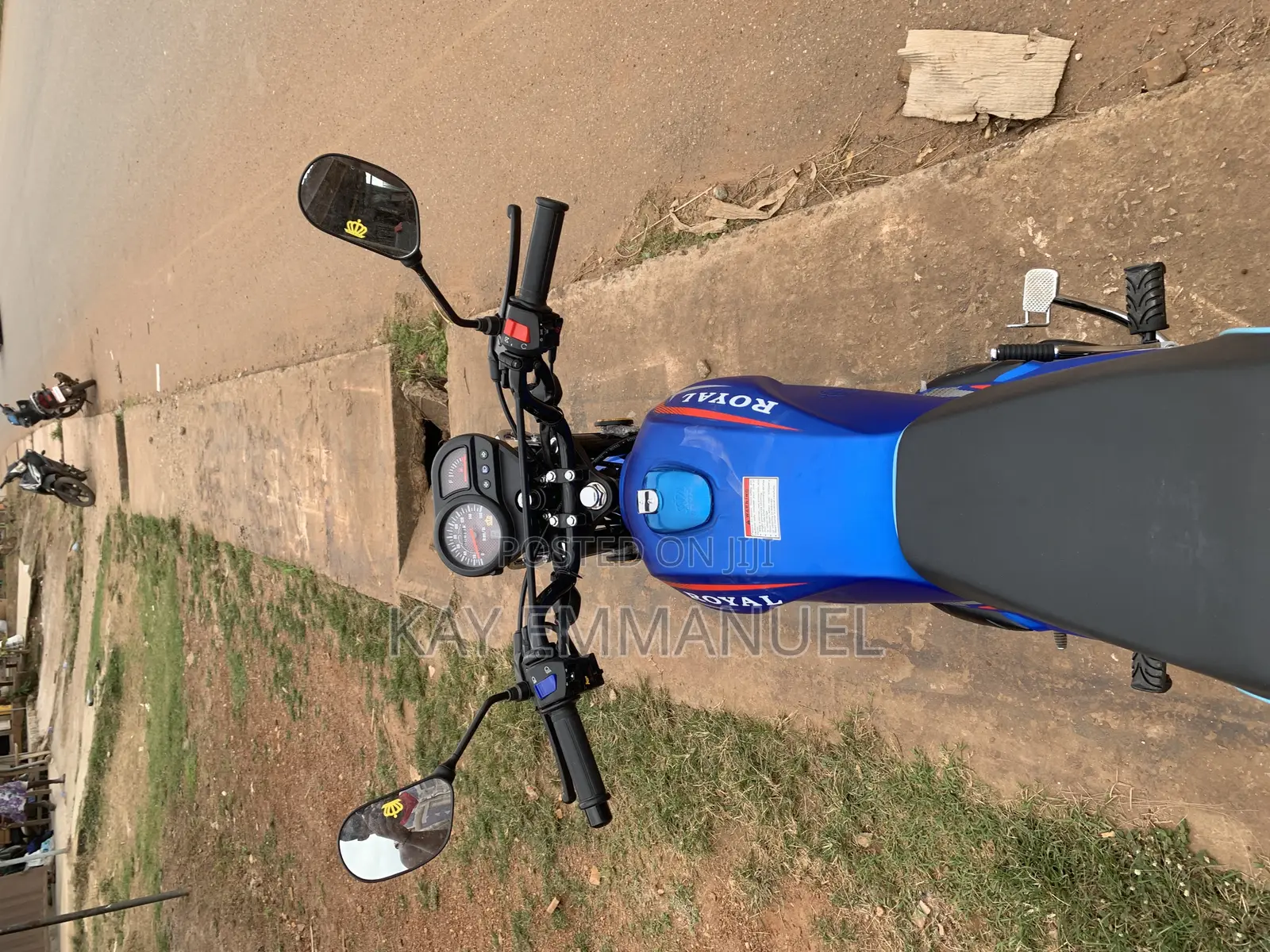 New Royal RY125 2025 Blue
