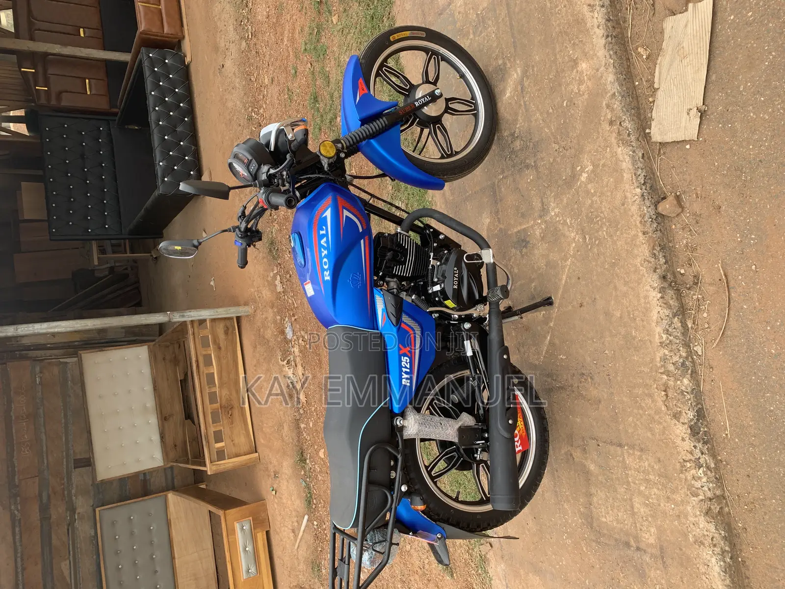 New Royal RY125 2025 Blue