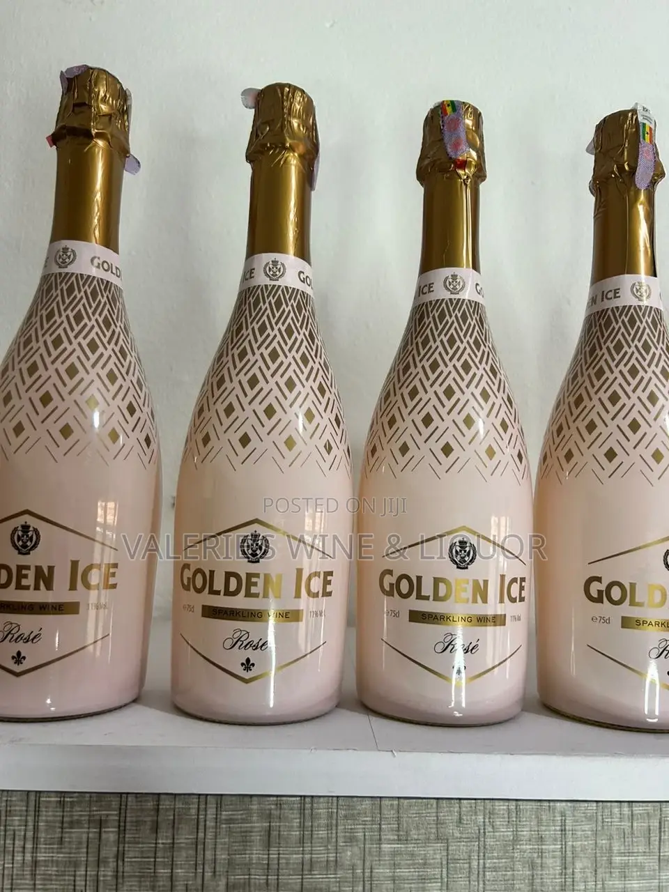 Golden Ice Sparkling Wine Rose - 11% Alc (Belgium)