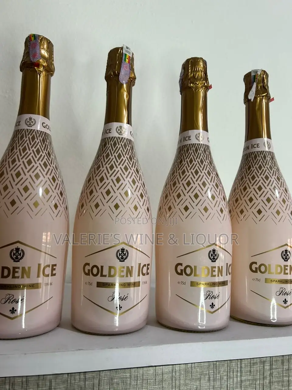 Golden Ice Sparkling Wine Rose - 11% Alc (Belgium)