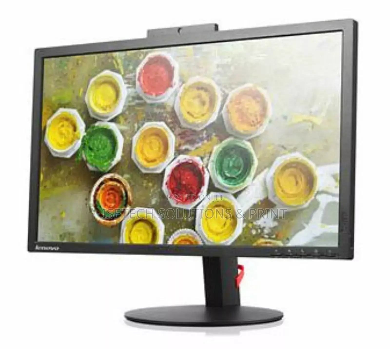 Lenovo 22inch FHD Vga, Hdmi Dp. Built-in Webcam, Speaker Microphone