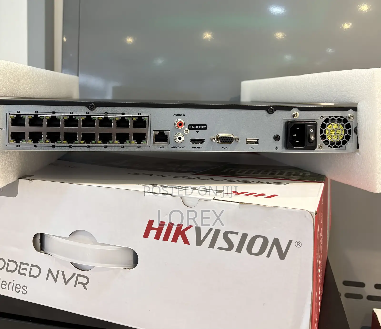 Hikvision 16ch NVR Poe 8mp/ Ds-7616ni-Q2/16p