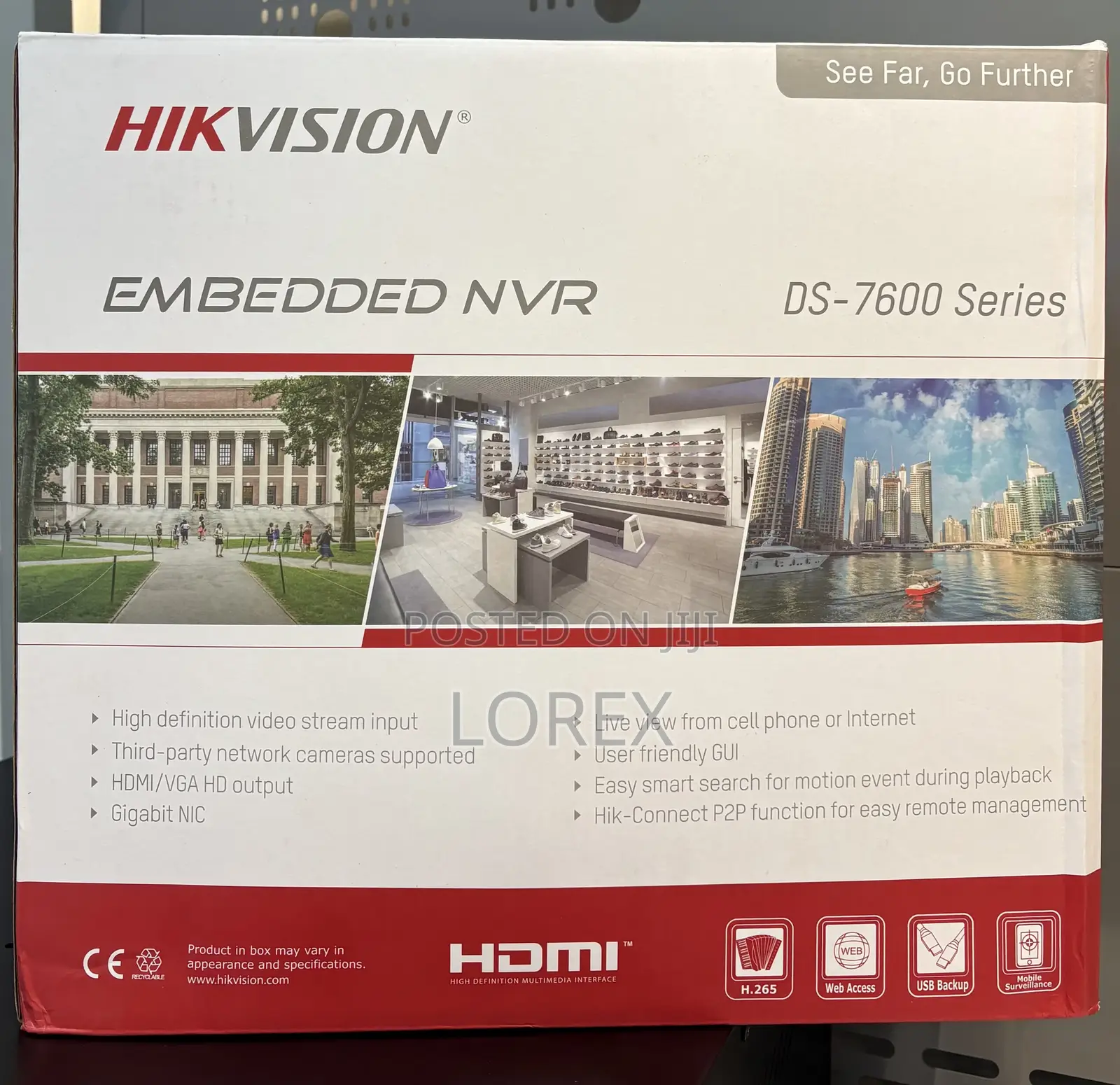 Hikvision 16ch NVR Poe 8mp/ Ds-7616ni-Q2/16p