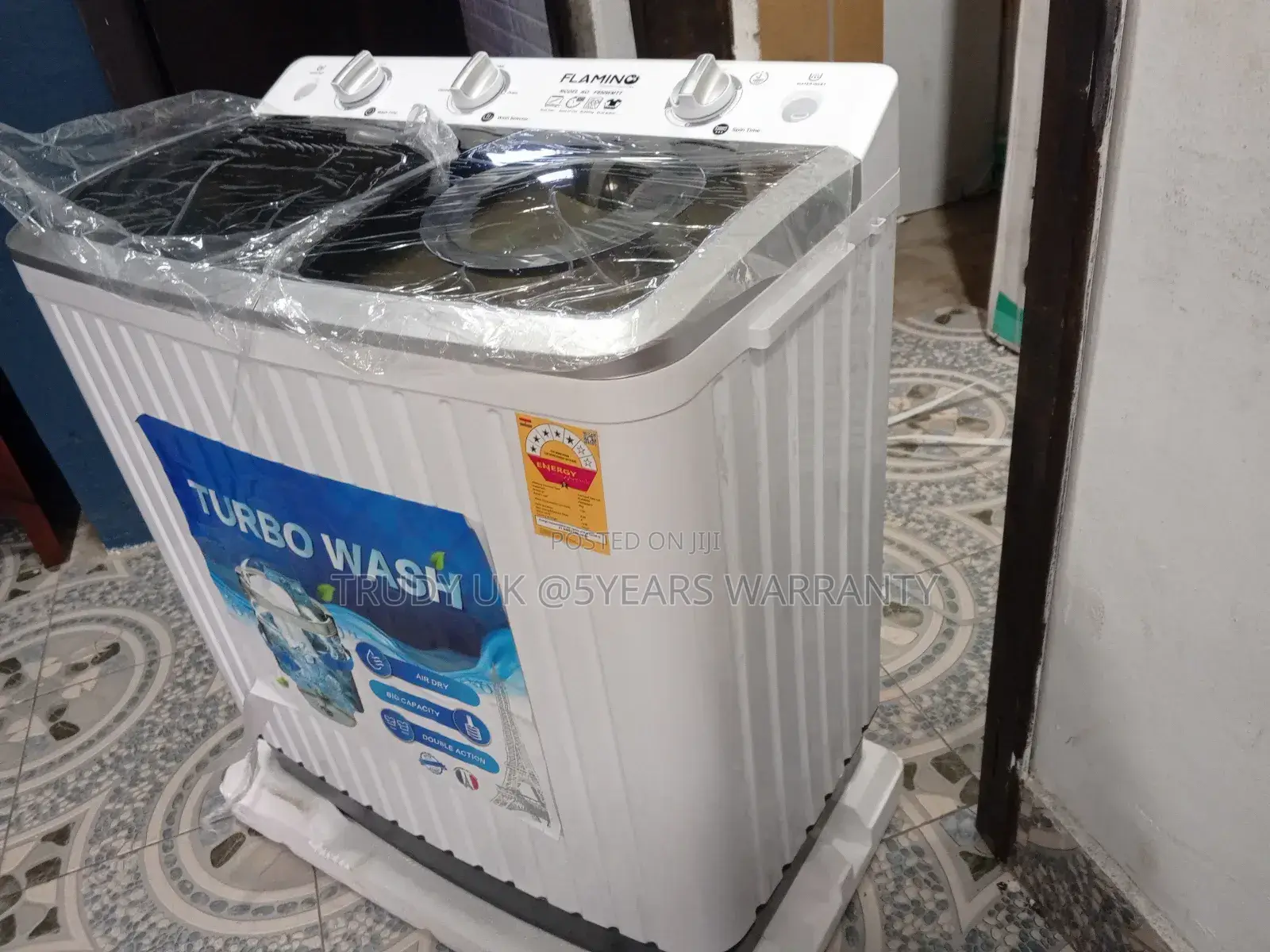 Flamino 8kg Turbo Air Dry Washing Machine