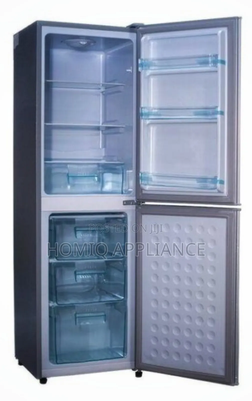 Nasco 196ltrs Bottom Freezer Refrigerator