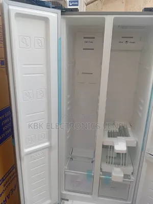 Pearl 386ltr Side By Side Refrigerator Silver