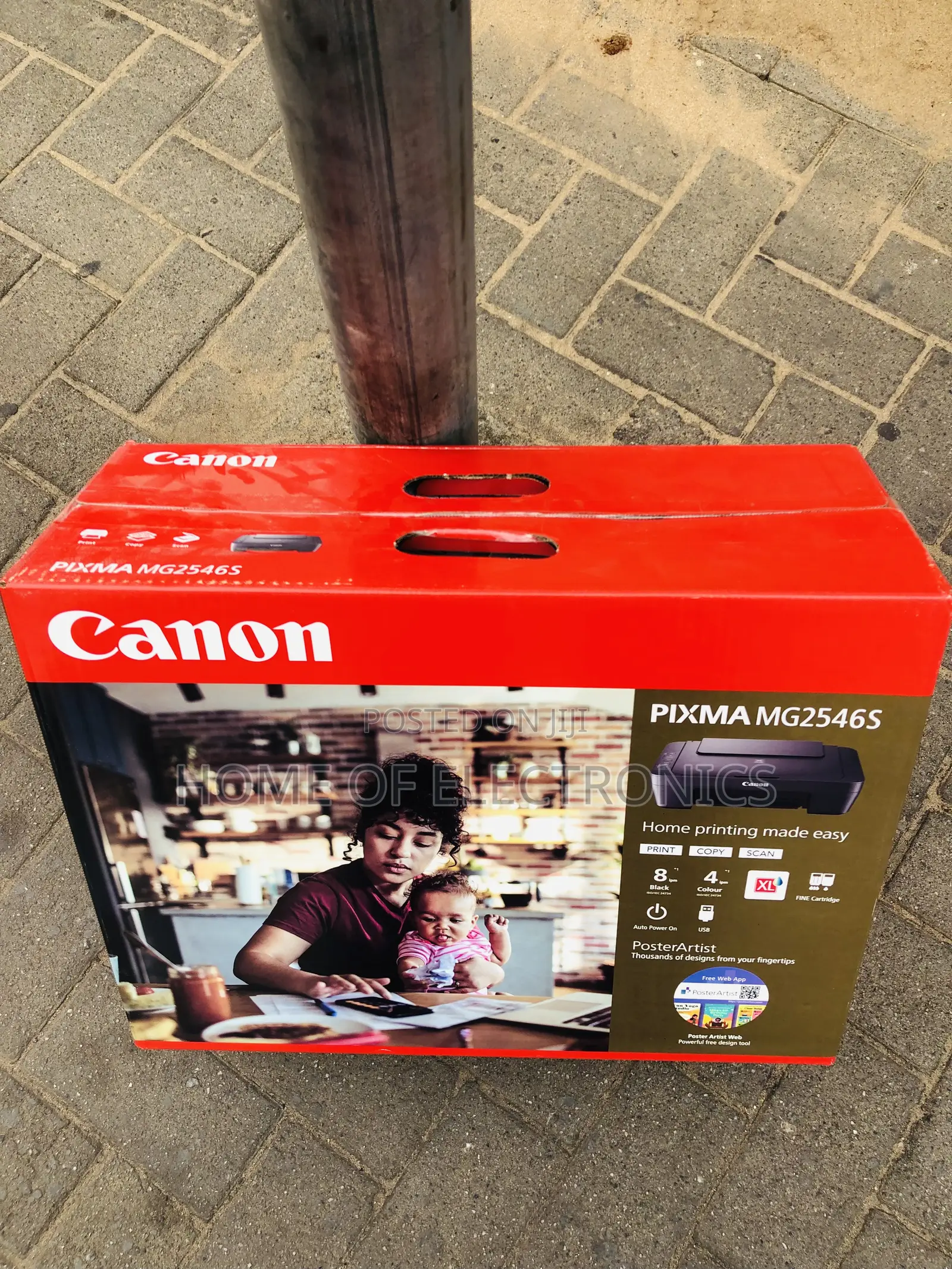 Canon Pixma Mg2546s All In One Color Inkjet Printer—Black