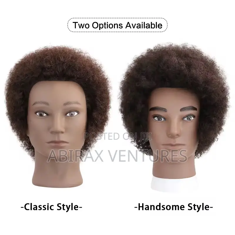 Mannequin Training Head Human Hair Type 3