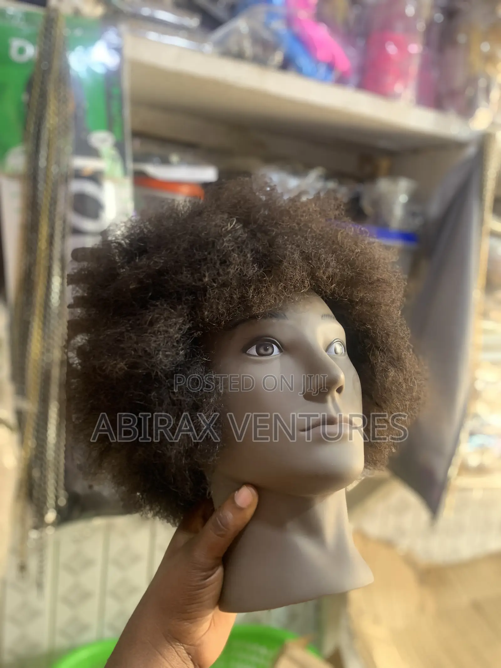 Mannequin Training Head Human Hair Type 3