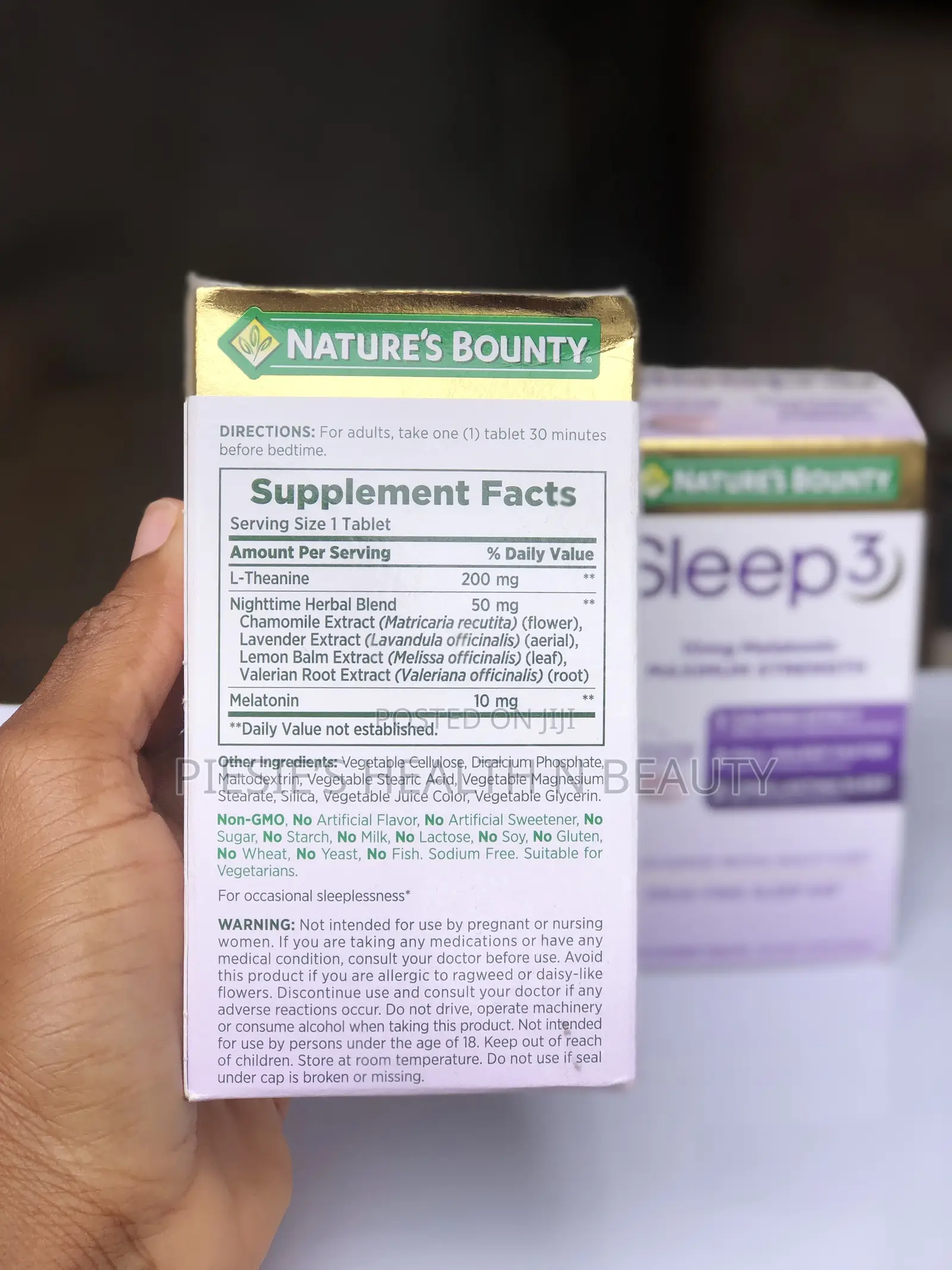 Natures Bounty Sleep 3,10mg Melatonin ,Triple Action Time-Release 120s
