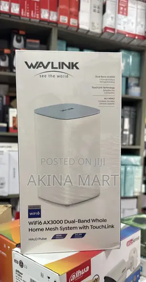 Wav Linkwifi6 Ax3000 Dual-Band Whole Home Mesh System With Touch Link