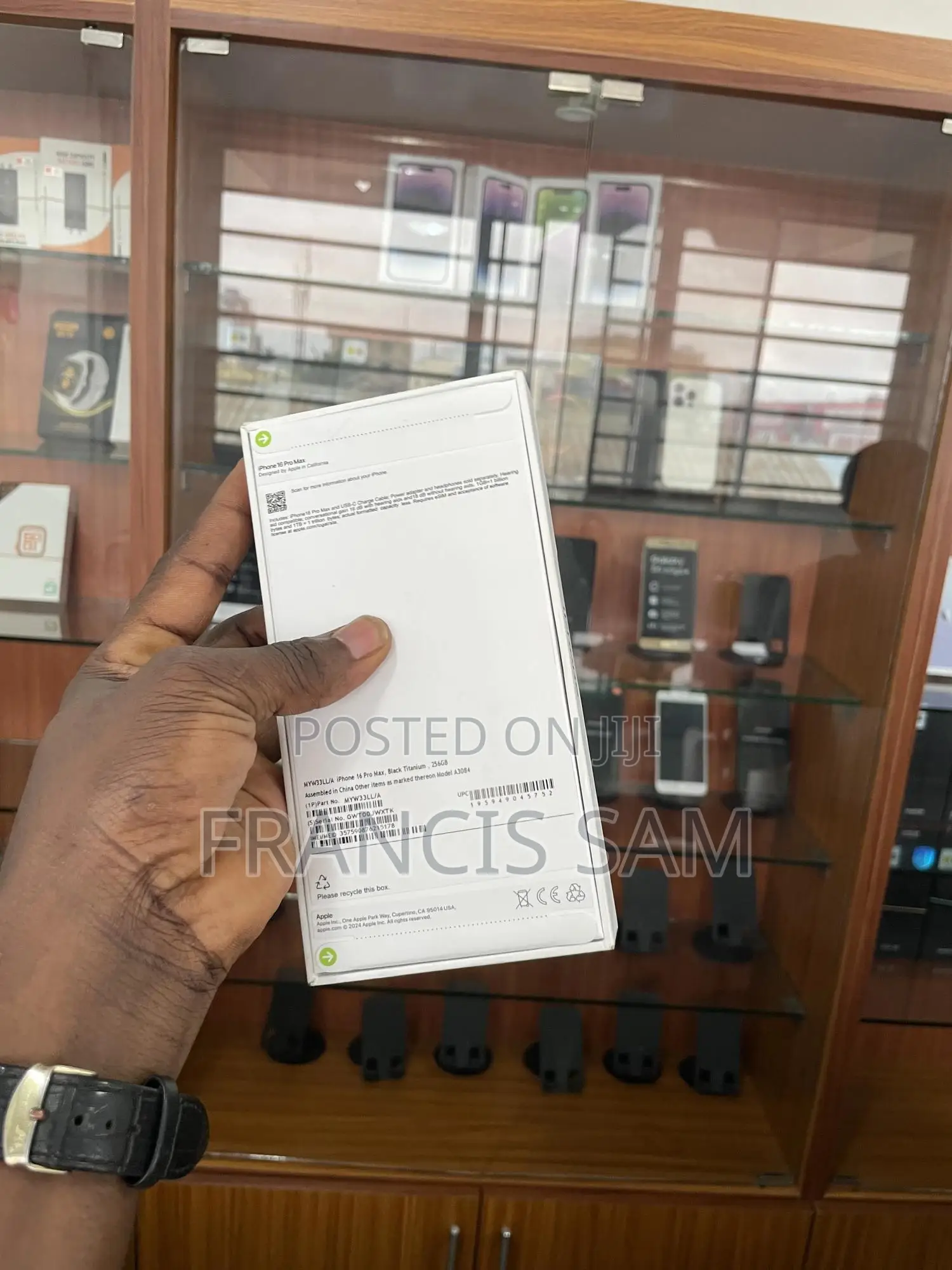 New Apple iPhone 16 Pro Max 256 GB White