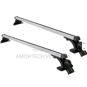 Cross Bars Baggage Roof Rack Rail Black Silver Crossbars