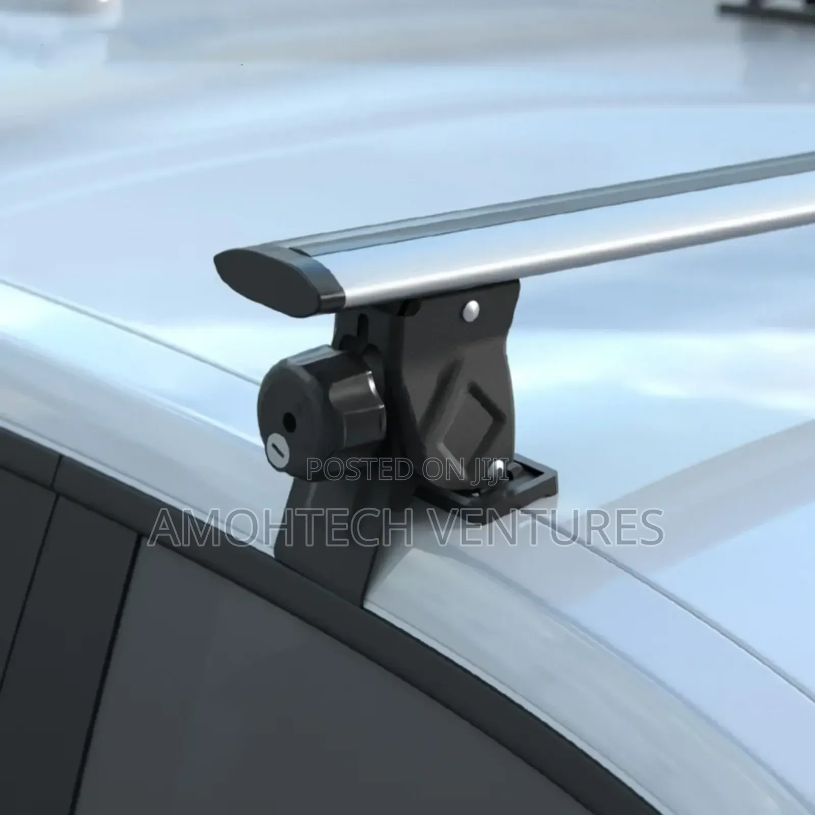 Cross Bars Baggage Roof Rack Rail Black Silver Crossbars