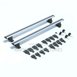 Cross Bars Baggage Roof Rack Rail Black Silver Crossbars