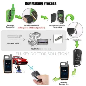 Vvdi Xnds00en Ds-style Universal Wireless Remote Key With 3 Buttons