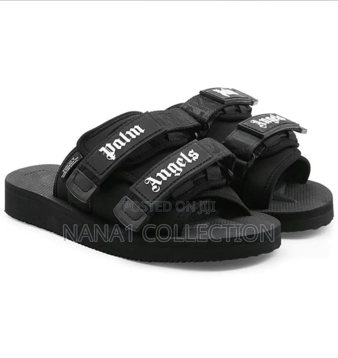 Palm Angels X Suicoke Moto-P Touch Strap Slides