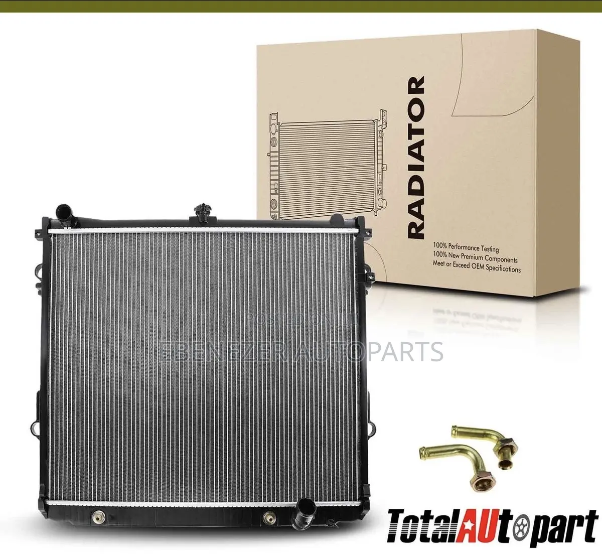 Toyota Land Cruiser V8 Radiator Tank