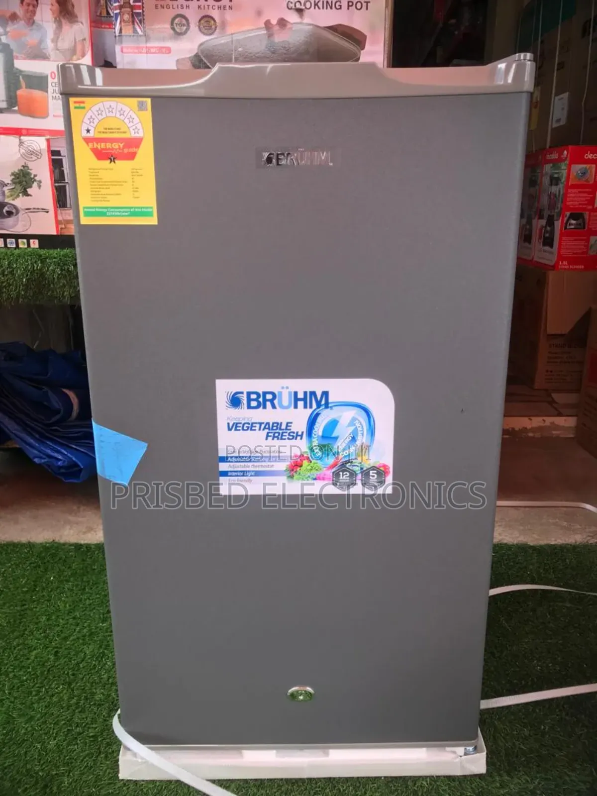 Bruhm Ddurable Table Top Single Door 90 Litres