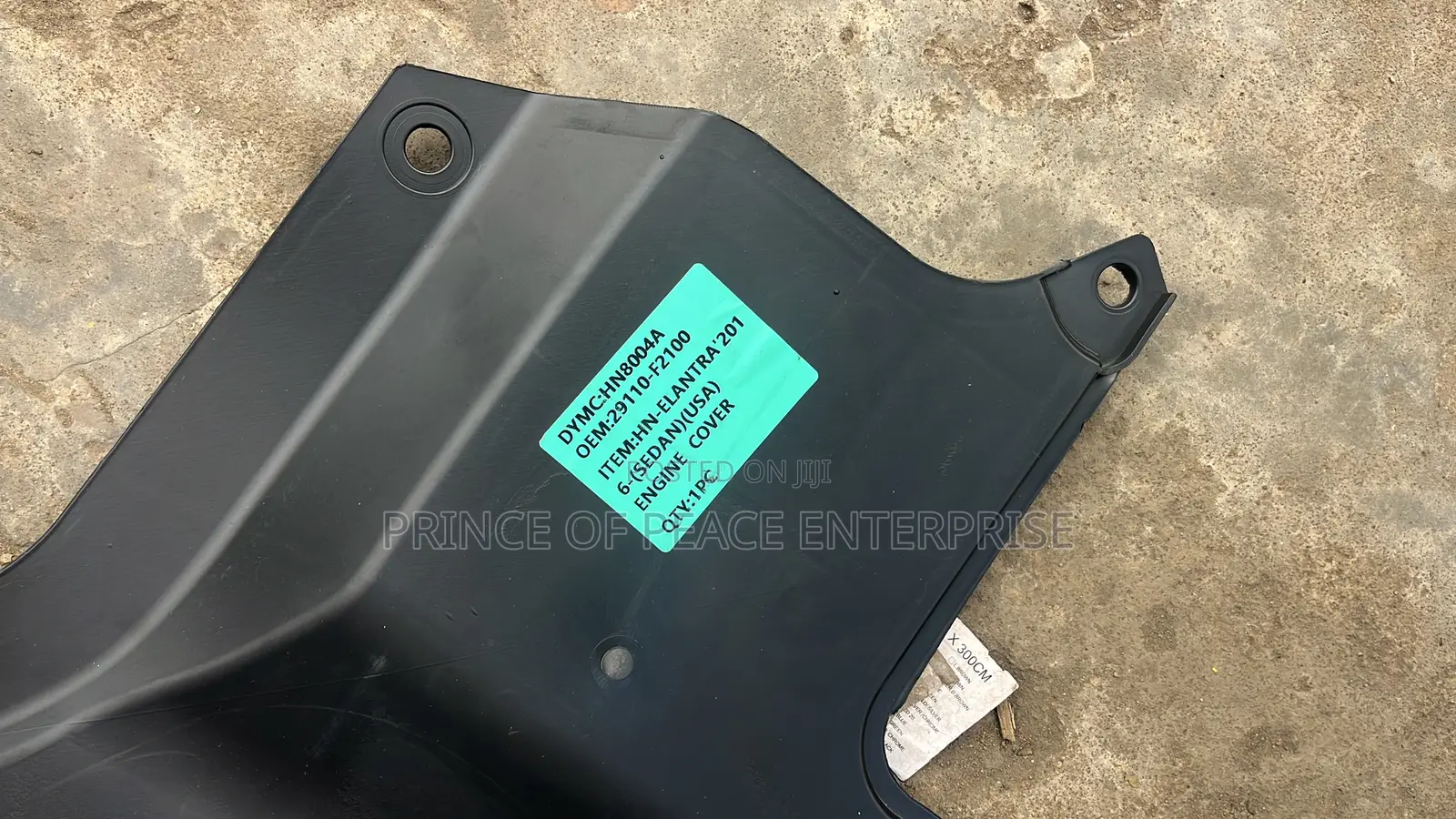 Hyundai Elantra 2017 2018 2019 Under Engine Splash or Cover