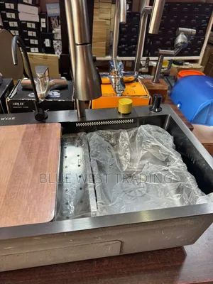 Luxury Waterfall Sink _ Cabinet Water Sink Complete