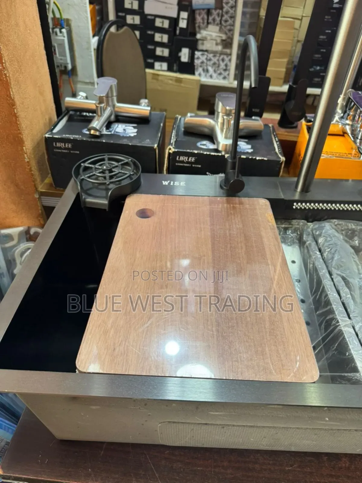 Luxury Waterfall Sink _ Cabinet Water Sink Complete