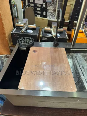 Luxury Waterfall Sink _ Cabinet Water Sink Complete