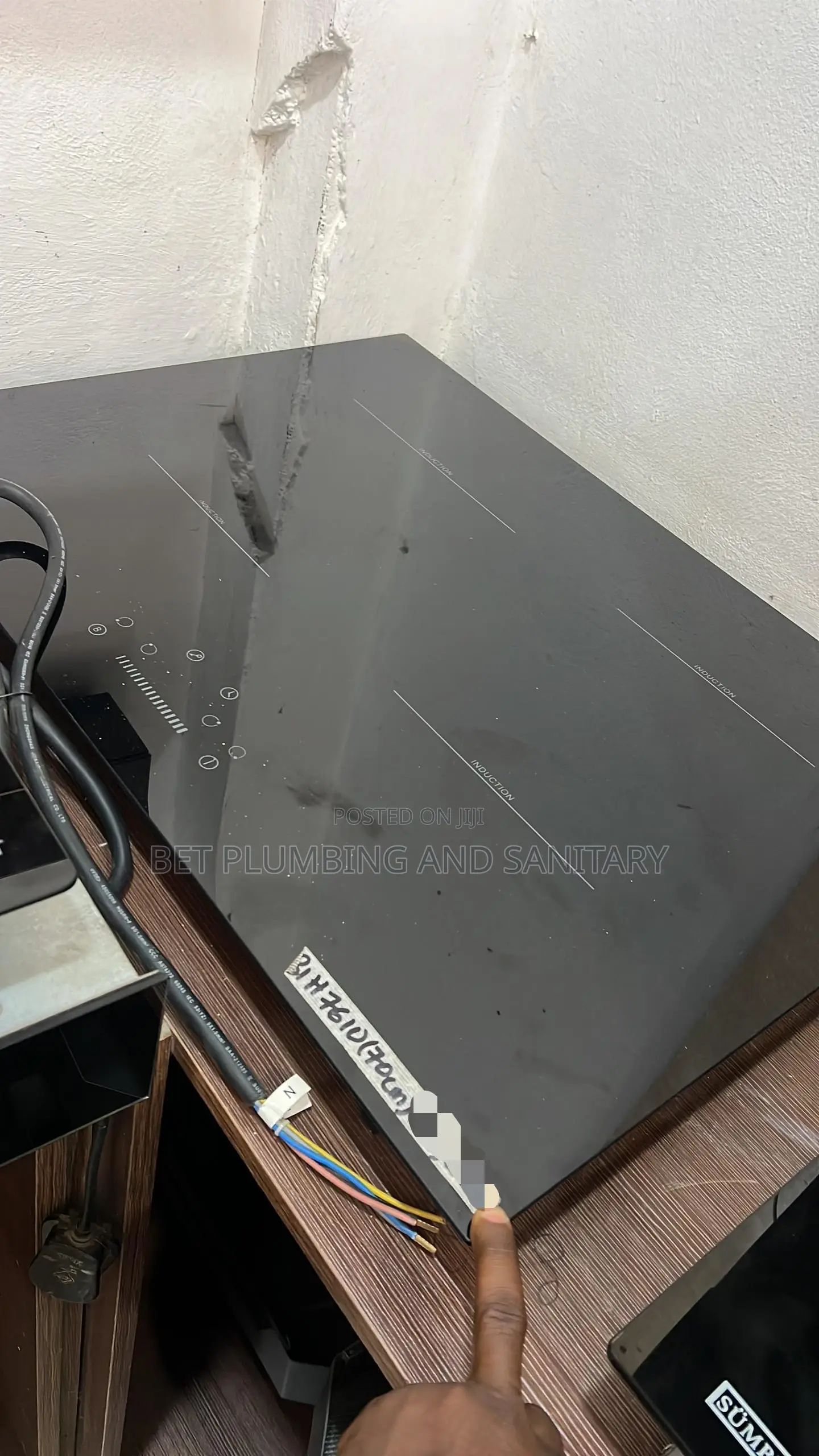 Electric Stove All Black