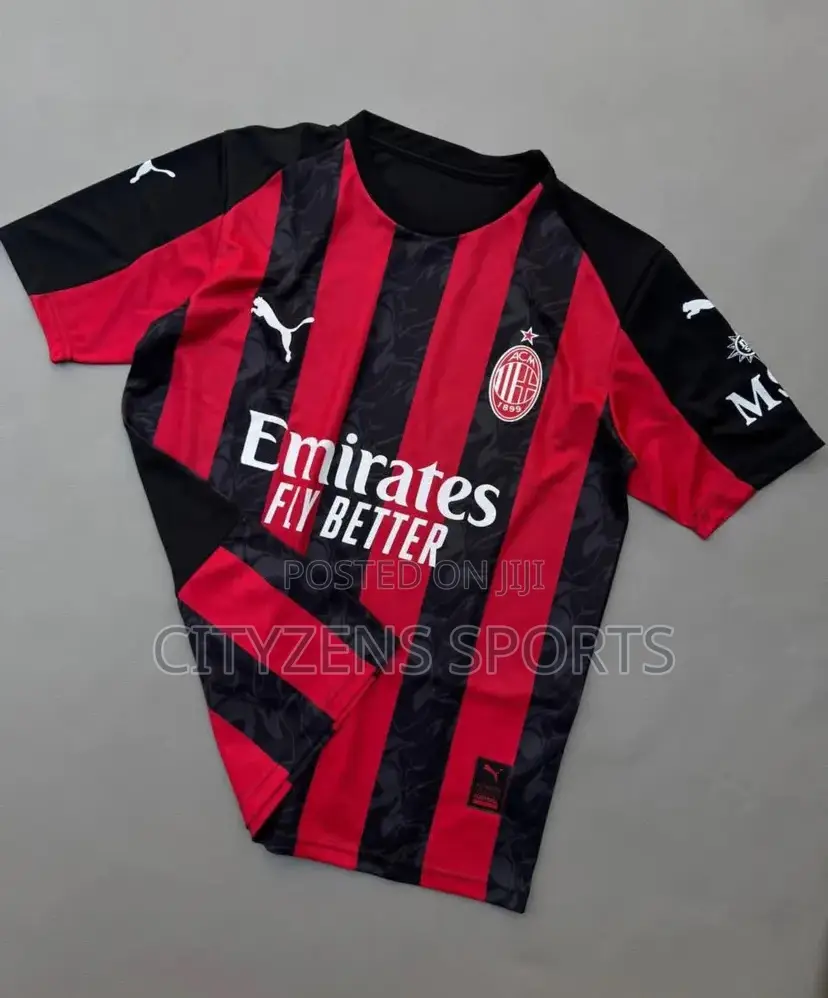 Ac Milan 2025/26 Season Home Kit