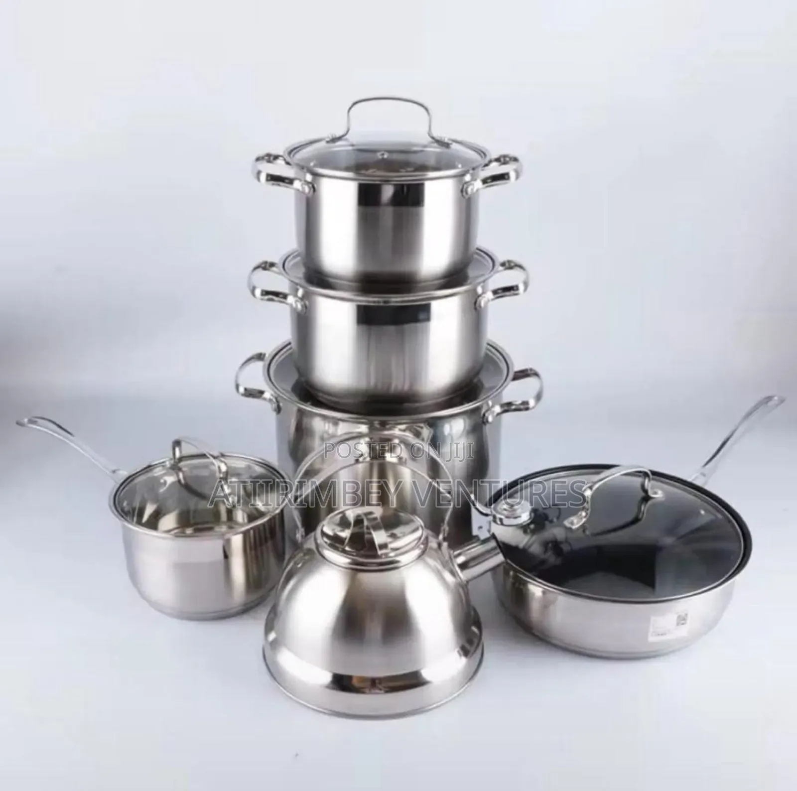 Silver Pot Set