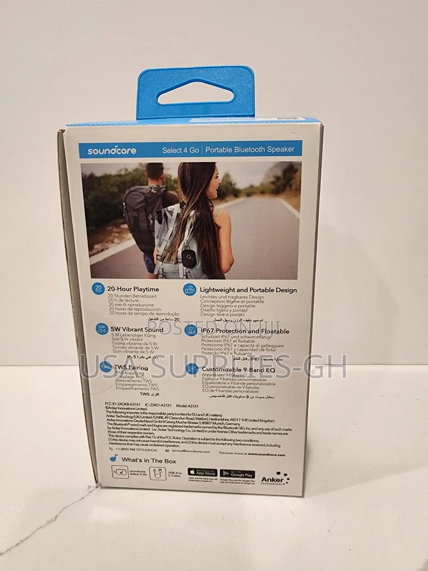 Soundcore Select 4 Go Bluetooth Speaker From Usa